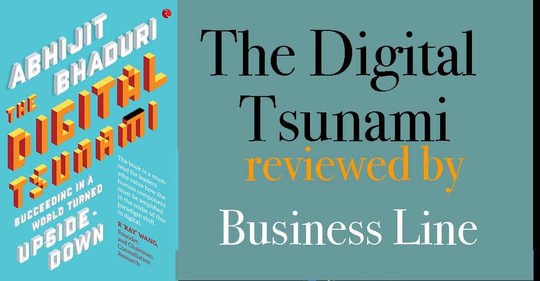 Business Line reviews The Digital Tsunami
