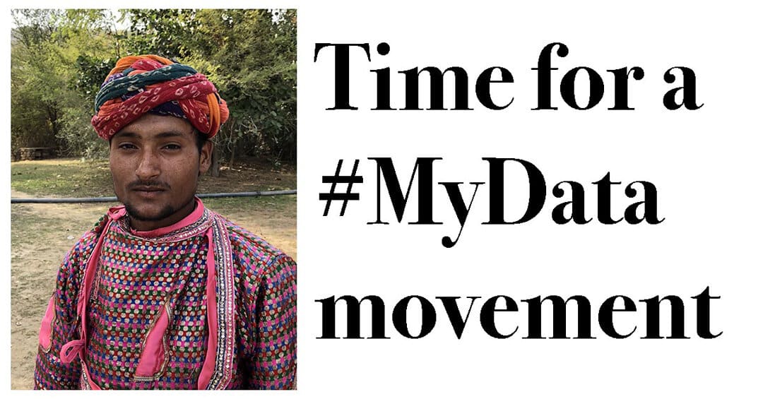 Time for a #MyData Movement