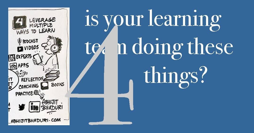 Is Your Learning Team Doing These 4 Things