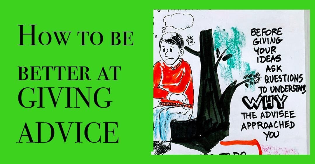 How to be better at giving advice