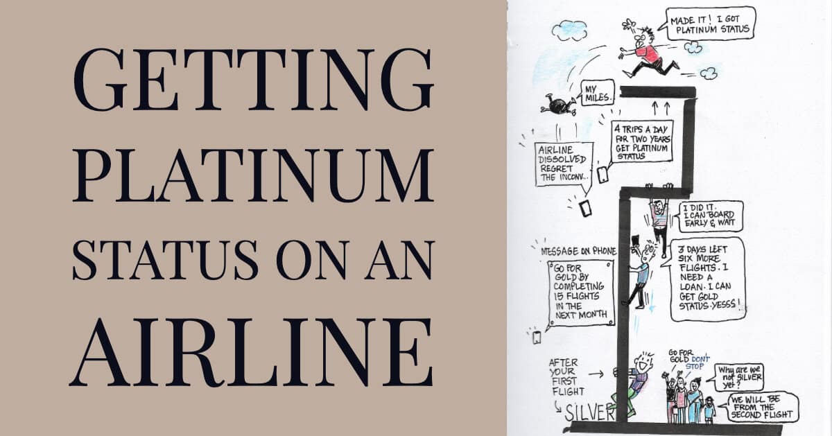 Platinum status on an airline – how it happens