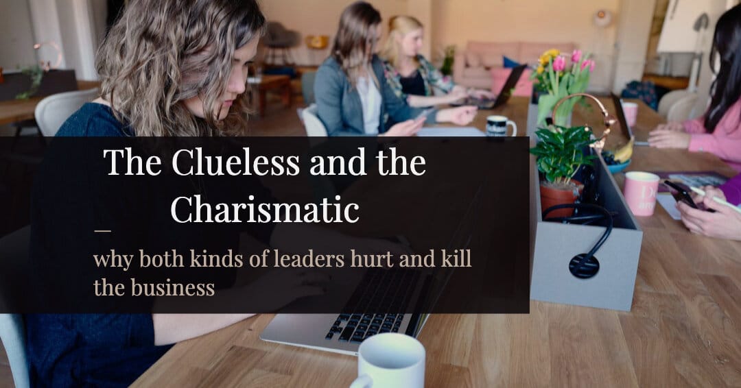 The clueless and the charismatic