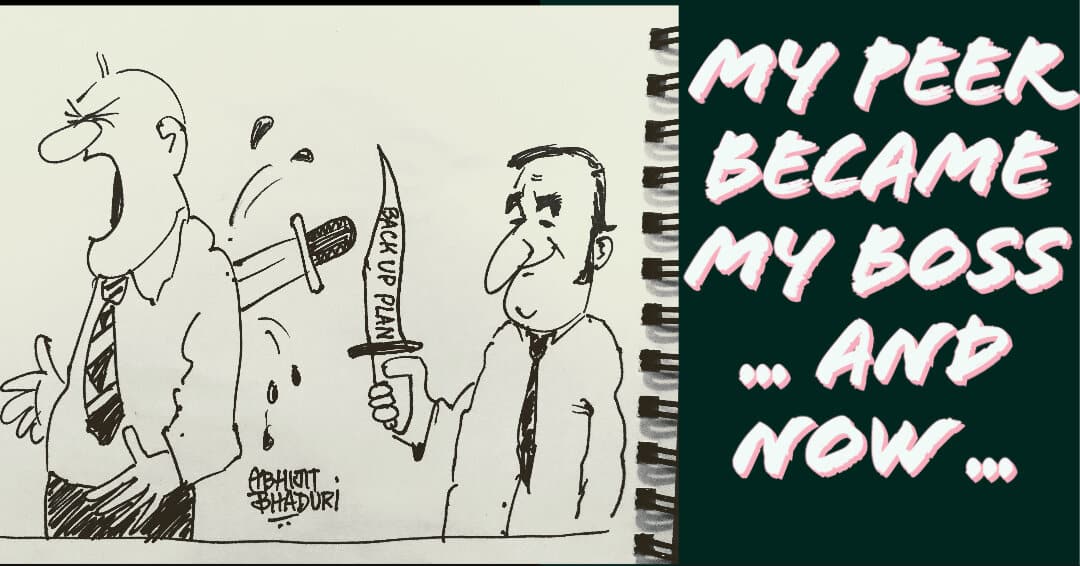 My peer became my boss