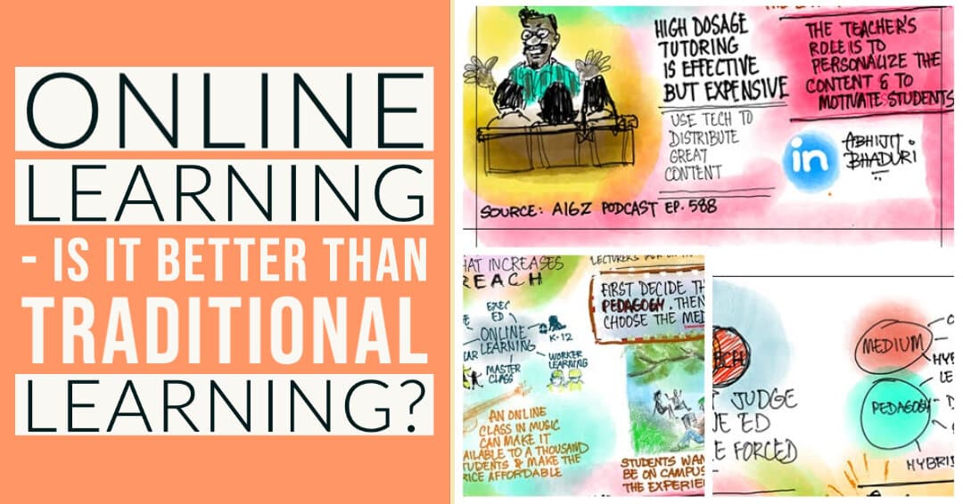 Online learning – is it better