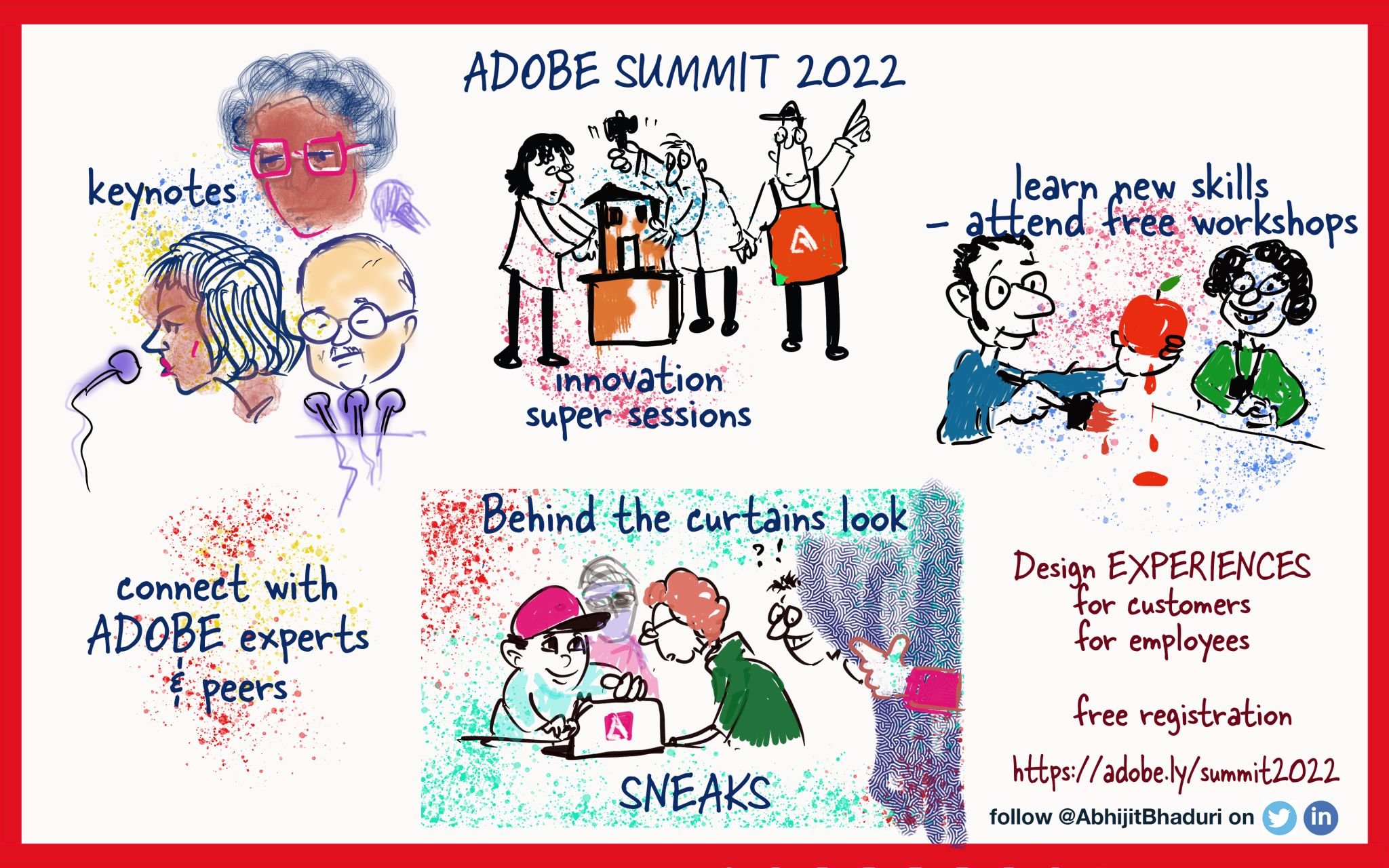 My reasons to be at Adobe Summit 2022 from 15-17 March 2022