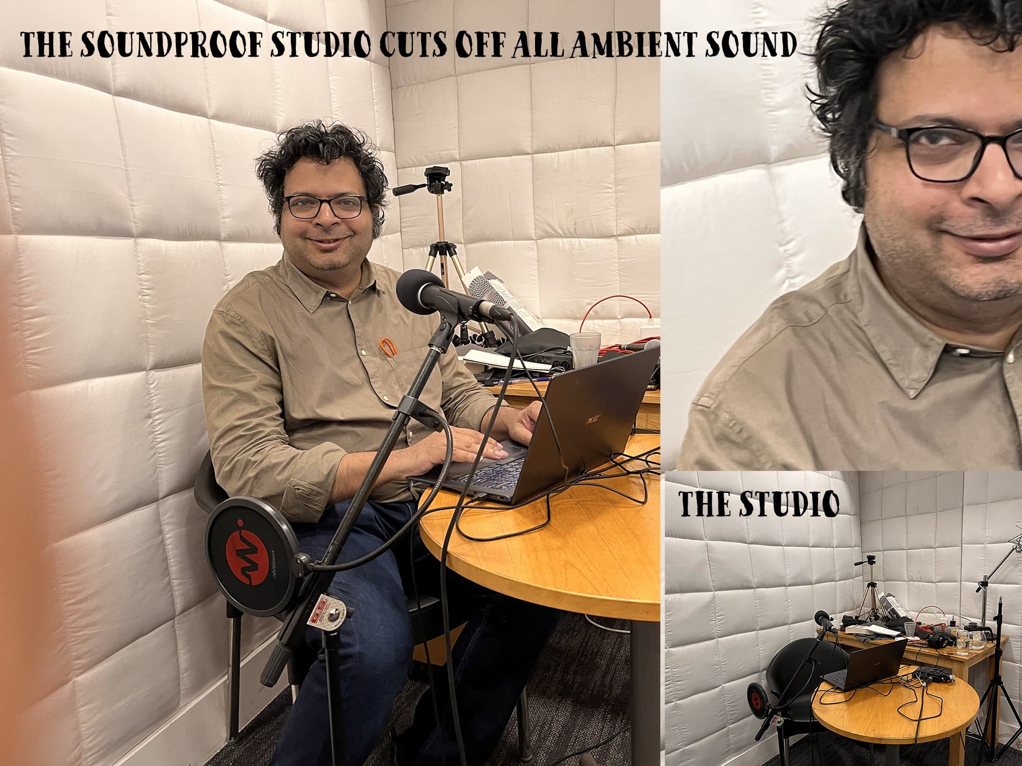 Behind the Scenes of “The Seen and the Unseen” podcast by Amit Varma
