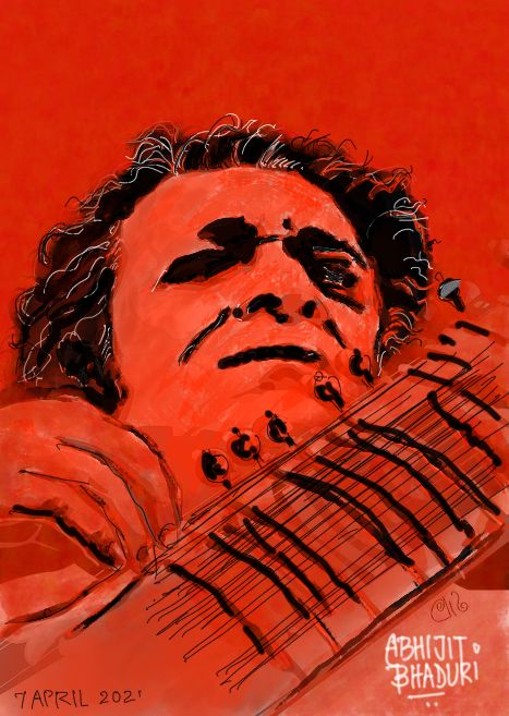 Pandit Ravi Shankar sitar