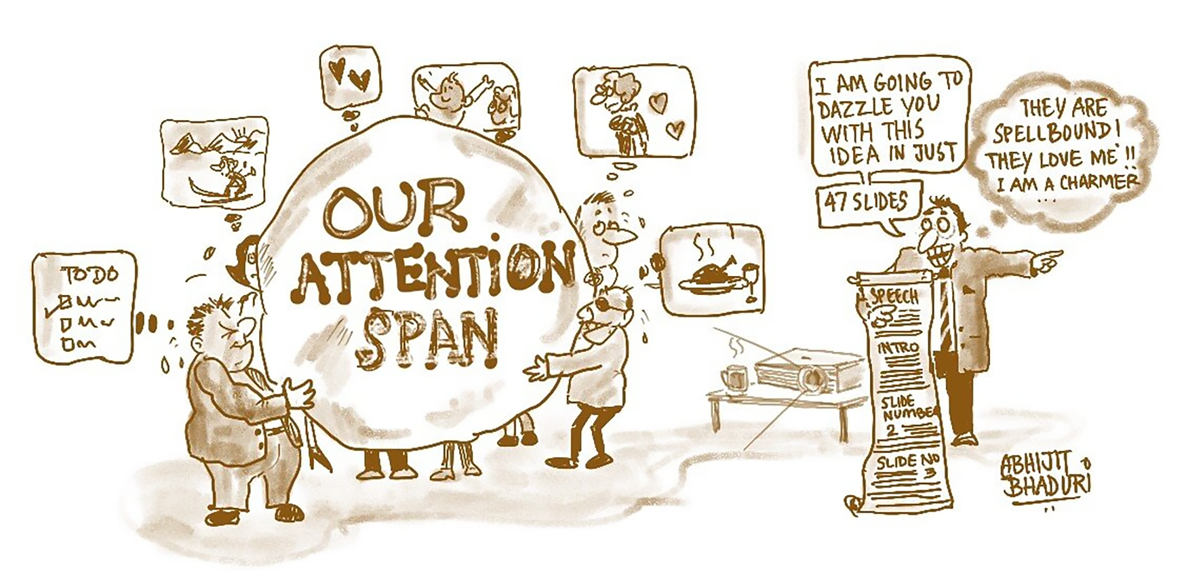 Short attention span-storytelling