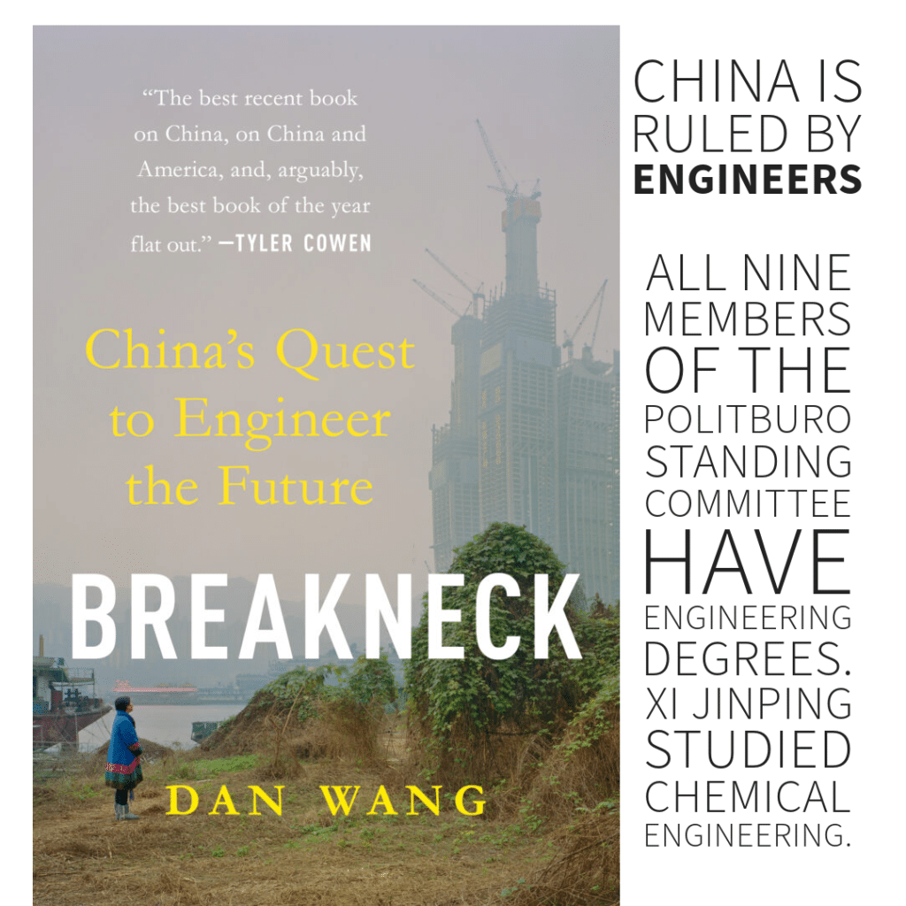 Book Review: Breakneck by Dan Wang—an insightful look into China's engineering-driven future. Explore China's ambitious quest to engineer its path forward.