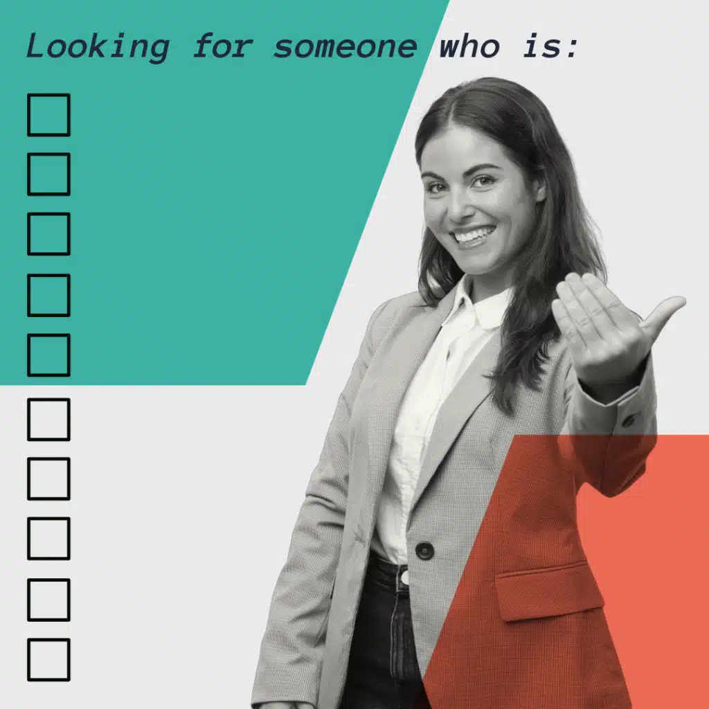 Friendly woman inviting connections; perfect for anyone feeling lonely among 100 million. Ideal for networking or socializing opportunities.